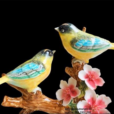Tượng Đôi Chim Mùa Xuân